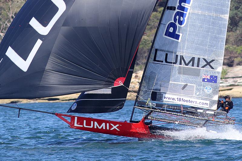 US sailor Katie Love and her Lumix team in 2018 - photo © Frank Quealey