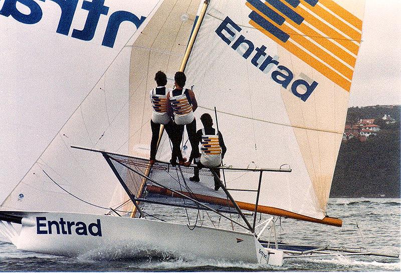 Rob Brown's Entrad won the Giltinan Championship in 1986 - photo © Frank Quealey
