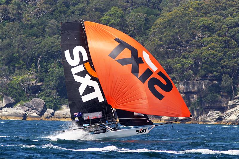 SIXT photo copyright Frank Quealey taken at Australian 18 Footers League and featuring the 18ft Skiff class