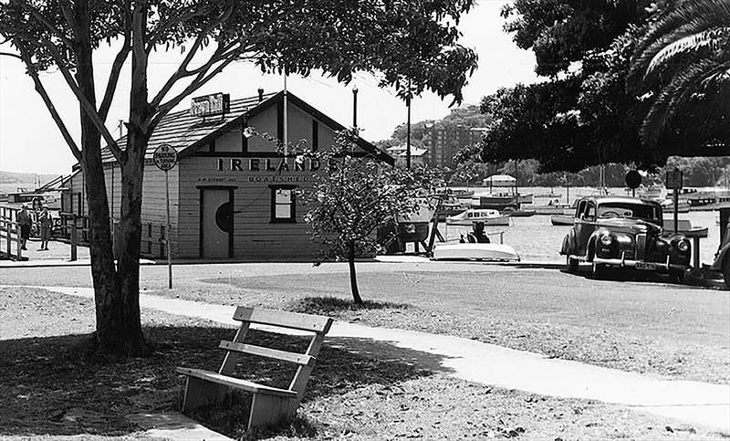 Ireland's boat shed became the original clubhouse for the League in the late 1950s - photo © Archive