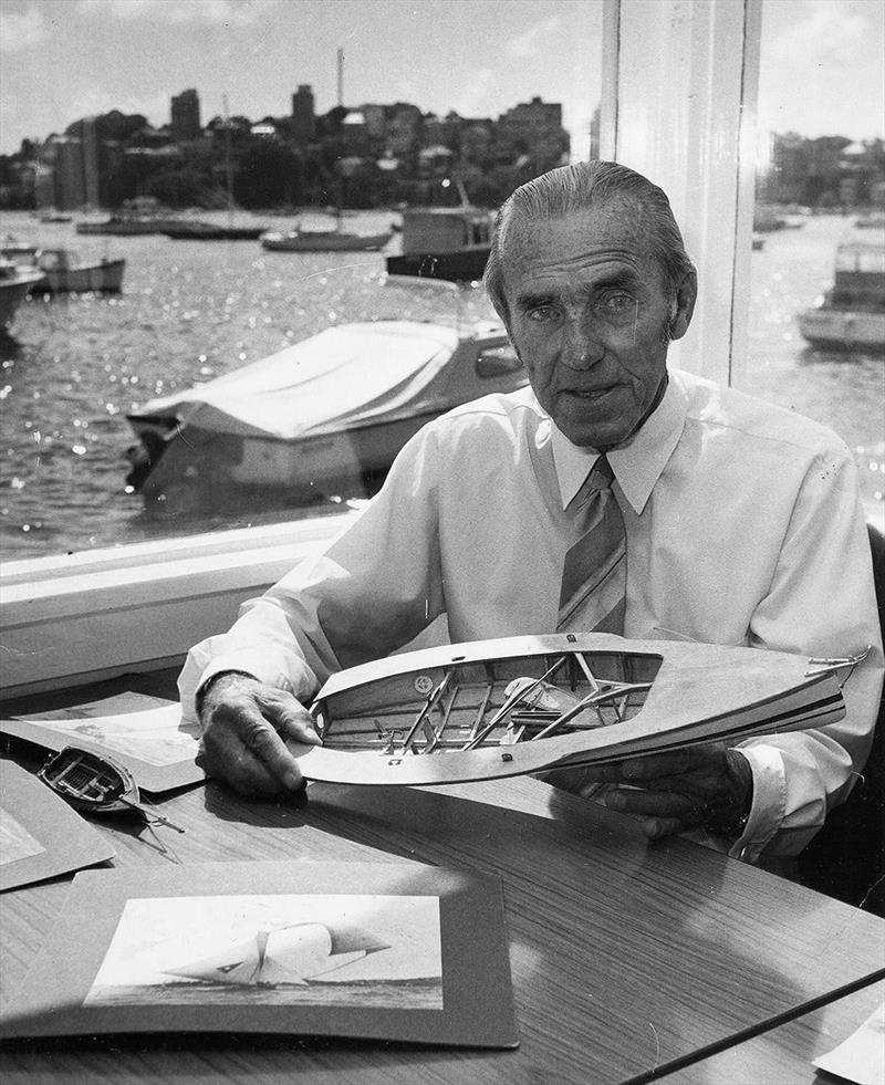 Alf Beashel, secured the site for the clubhouse and was the long-time sailing secretary - photo © Archive