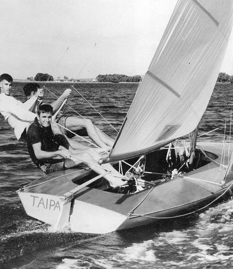 Taipan, 1960 photo copyright Archive taken at Australian 18 Footers League and featuring the 18ft Skiff class