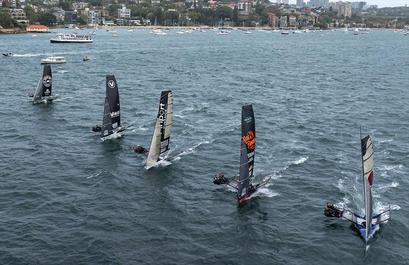 Aerial view of the start - 2024 Sixt Spring Championship Race 5 & Club Championship Race 3 - photo © SailMedia