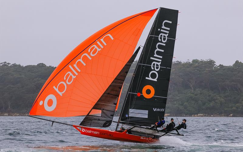 Balmain shows the form that made the team a consistent performer on Sunday - 2024 18ft Skiff NSW Championship - photo © SailMedia