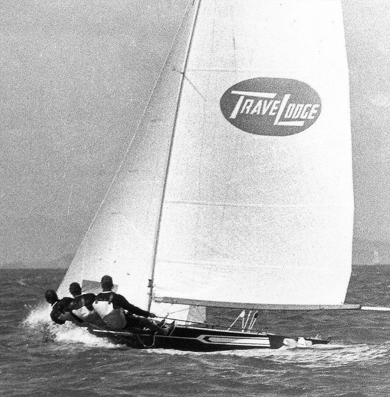 Travelodge NZ, brilliant winner in 1974 - JJ Giltinan 18ft Skiff Championship - photo © Archive