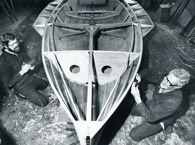 Frank Bethwaite designed 1976-77 KB built by Bill Barnett - photo © Archive