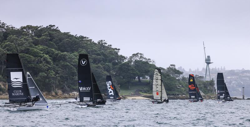 Soon after the start - 18ft Skiff Season Point Score race 17 - photo © SailMedia