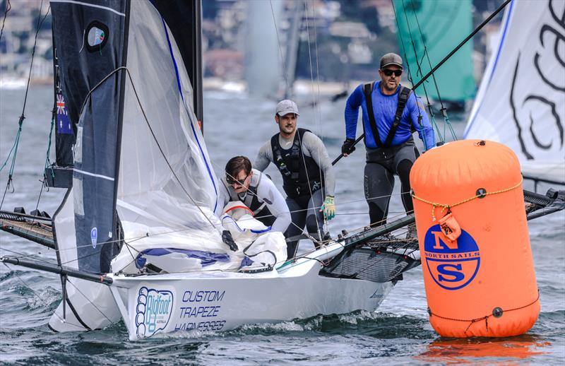 18ft Skiff Season Point Score Race 19 - Concentration by the Big Foot crew - photo © SailMedia