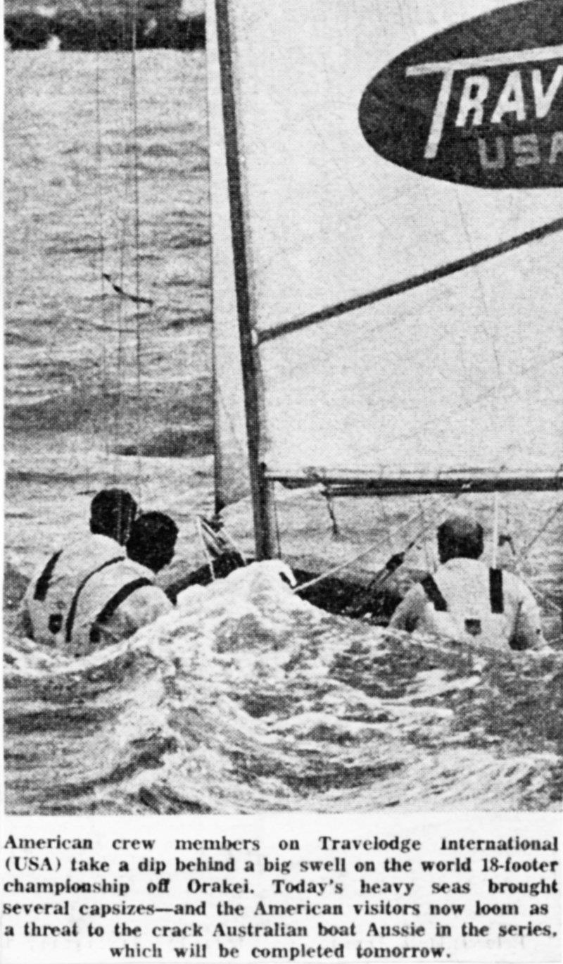 1971 Travelodge International (USA) - winner of Race 4 at Auckland - photo © Archive