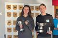 Matthew Wolstenholme and Aylish MacKenzie win the Snipe open meeting at Budworth © Alex Flint