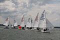 Rounding the wing mark during the Snipe South East Championship at Blackwater &copy; Zoe Nelson