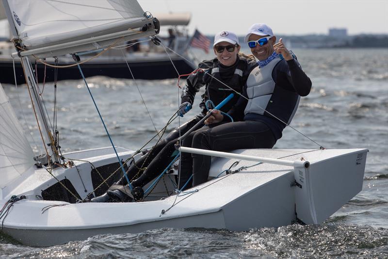 North Sails Snipe North American Championship day 3 photo copyright Matias Capizzano taken at Jubilee Yacht Club and featuring the Snipe class