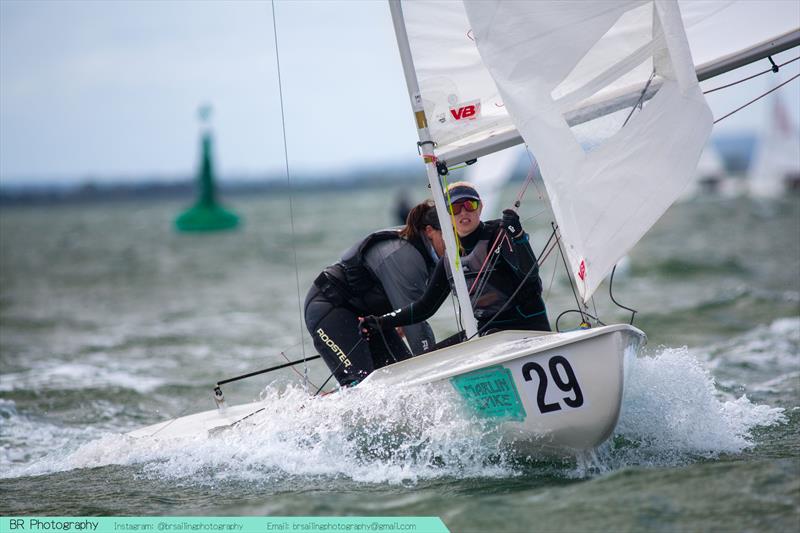 First Womens Team Charlotte Martot and Katia Royer during the Marlin Spike Rum Snipe European Cup and UK Nationals at Stone photo copyright AJ Barrett / BR Sailing Photography taken at Stone Sailing Club and featuring the Snipe class