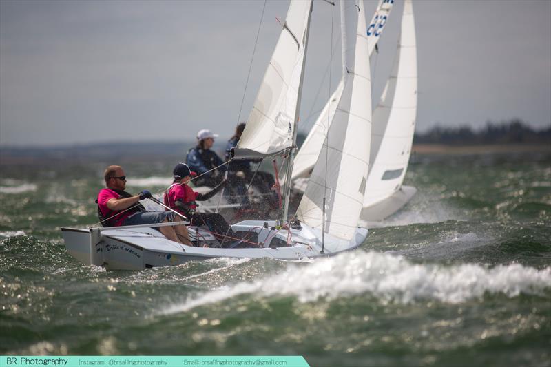 Jerome Thomas and crew Gabin Thomas (youngest sailor competing at 11 yrs old) during the Marlin Spike Rum Snipe European Cup and UK Nationals at Stone - photo © AJ Barrett / BR Sailing Photography