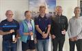 Solo Northern Series at Elton winners (l-r) Endeavour Prize David Gaunt, Ladies Prize Justine Davenport, Winner Martin Honnor, 2nd Stephen Denison, 3rd Paul Brotherton © Innes Armstrong