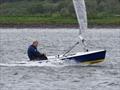 2nd placed Ted Garner, Solo in the Border Counties Midweek Sailing at Shotwick Lake &copy; John Nield