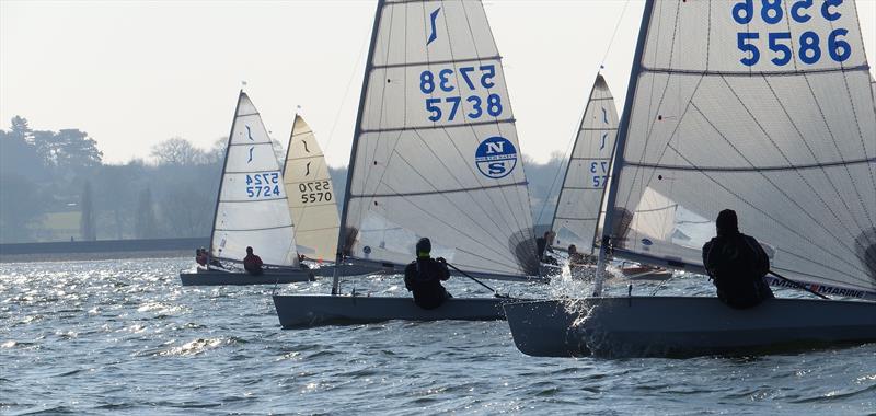 Ian Walters leads Ewan Birkin Walls in the Noble Marine Solo Winter Championship - photo © Will Loy