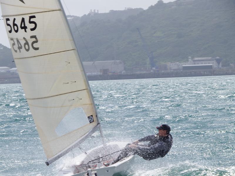 Ian Hopwood hiking hard on day 1 of the Nigel Pusinelli Trophy at the WPNSA - photo © Will Loy