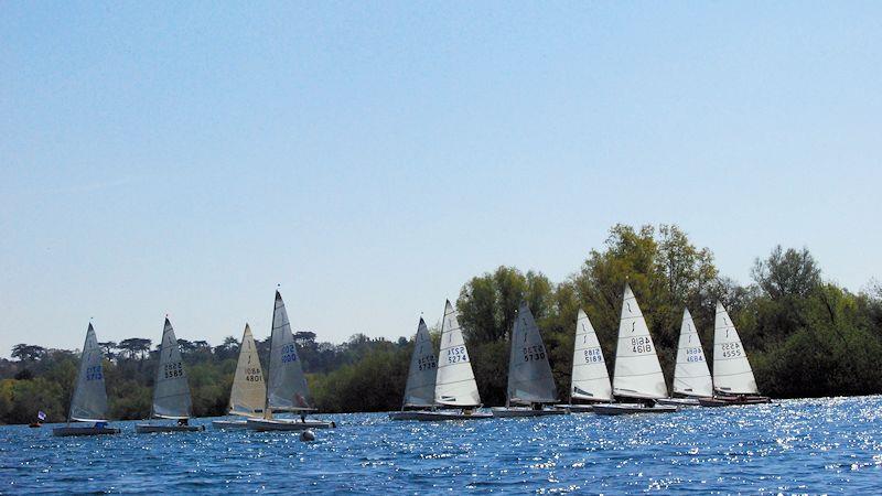 Thames Valley Series at Maidenhead photo copyright Godfrey Clark taken at Maidenhead Sailing Club and featuring the Solo class