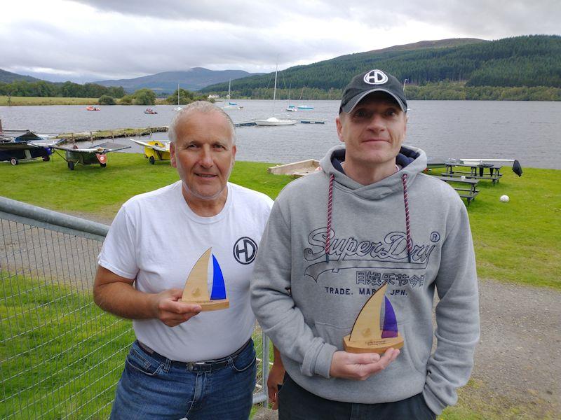 HD Sails Scottish Solo Travellers at Loch Tummel photo copyright Graham Logan taken at Loch Tummel Sailing Club and featuring the Solo class