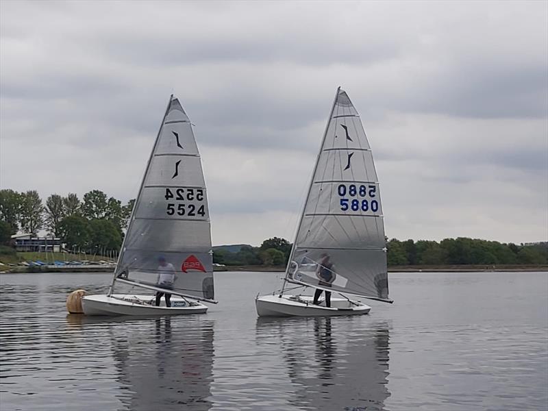 Solo Midland Series Round 6 at Chelmarsh photo copyright Adrian Speke taken at Chelmarsh Sailing Club and featuring the Solo class