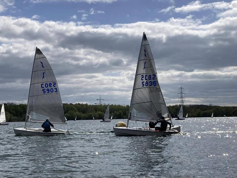 Burghfield Solo pen photo copyright BSC taken at Burghfield Sailing Club and featuring the Solo class