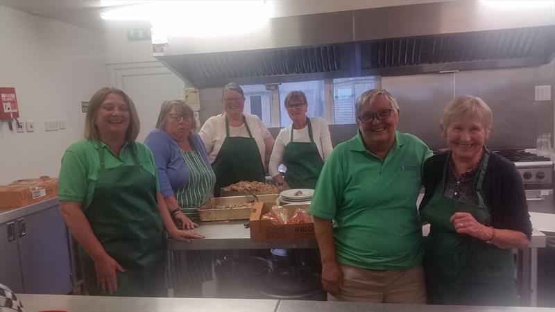 The Brightlingsea Catering Unit delivered on day 1 of the Allen 2024 Solo Nationals at Brightlingsea photo copyright Will Loy taken at Brightlingsea Sailing Club and featuring the Solo class