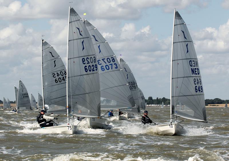 Allen 2024 Solo Nationals at Brightlingsea photo copyright Nick Champion / www.championmarinephotography.co.uk taken at Brightlingsea Sailing Club and featuring the Solo class