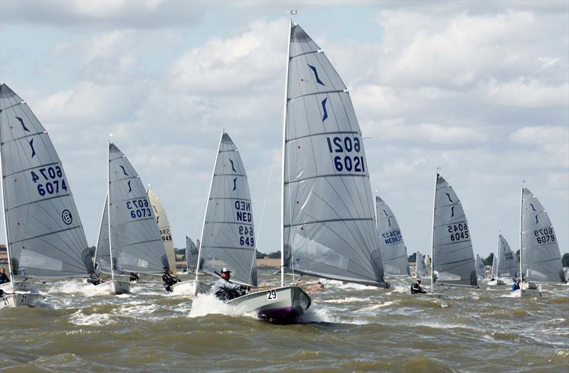 Allen 2024 Solo Nationals at Brightlingsea photo copyright Nick Champion / www.championmarinephotography.co.uk taken at Brightlingsea Sailing Club and featuring the Solo class