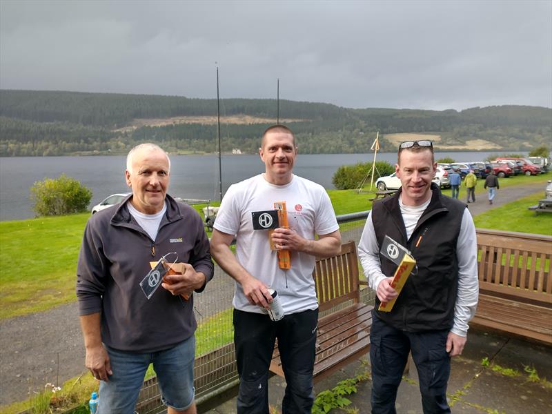 HD Sails Scottish Solo Travellers at Loch Tummel prize winners photo copyright Ross Watson taken at Loch Tummel Sailing Club and featuring the Solo class