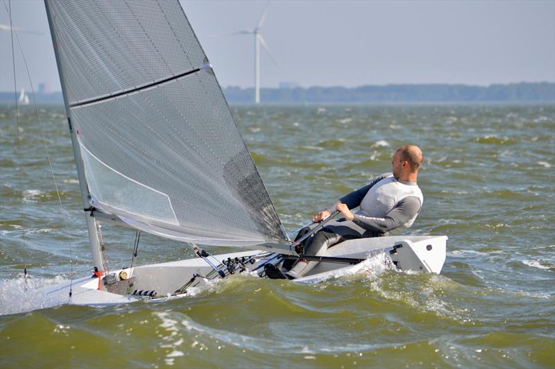 Pim van Vugt is the new champion - Solo class ONK Open Dutch National Championship photo copyright Will Loy taken at Royal Netherlands Yacht Club and featuring the Solo class