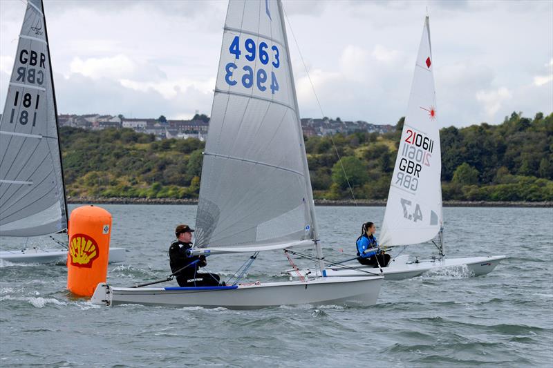 HD Sails Solo class Scottish Travellers at Dalgety Bay photo copyright Ian Baillie taken at Dalgety Bay Sailing Club and featuring the Solo class