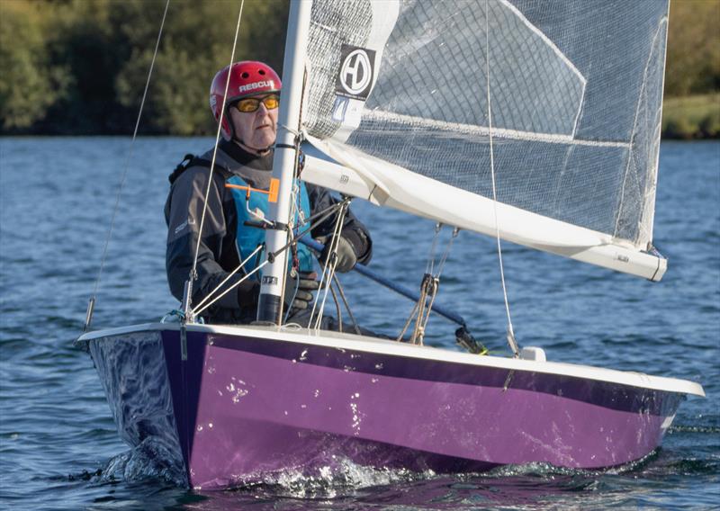 Brain Fisher, over 80s winner - Singlehander open meeting at Notts County - photo © A Beaton