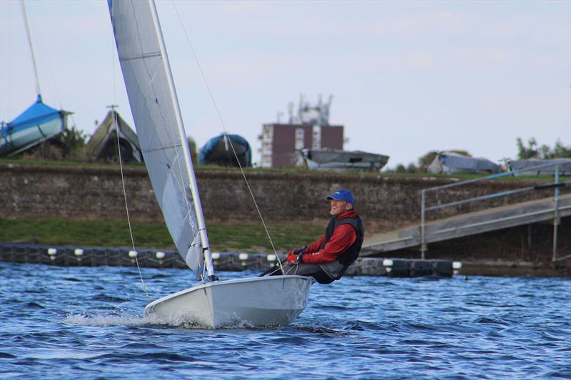 Solo class Thames Valley Series at Island Barn photo copyright Kirsten Marley taken at Island Barn Reservoir Sailing Club and featuring the Solo class