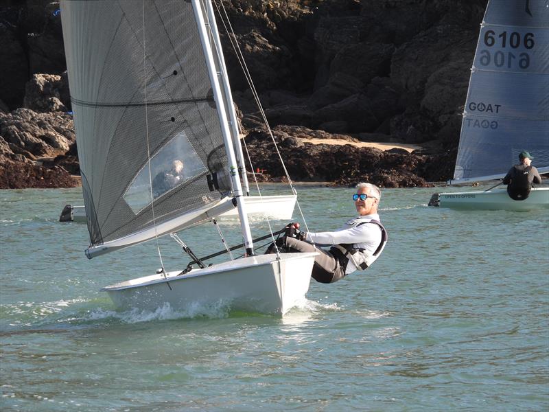 Tim Fells showed great speed despite two swims during the Solo Nigel Pusinelli Trophy at Salcombe - photo © Will Loy