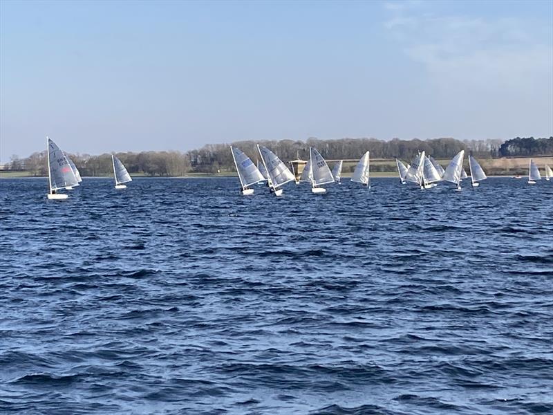 Fantastic conditions during the Solo Winter Championship at Rutland photo copyright Don Munro taken at Rutland Sailing Club and featuring the Solo class