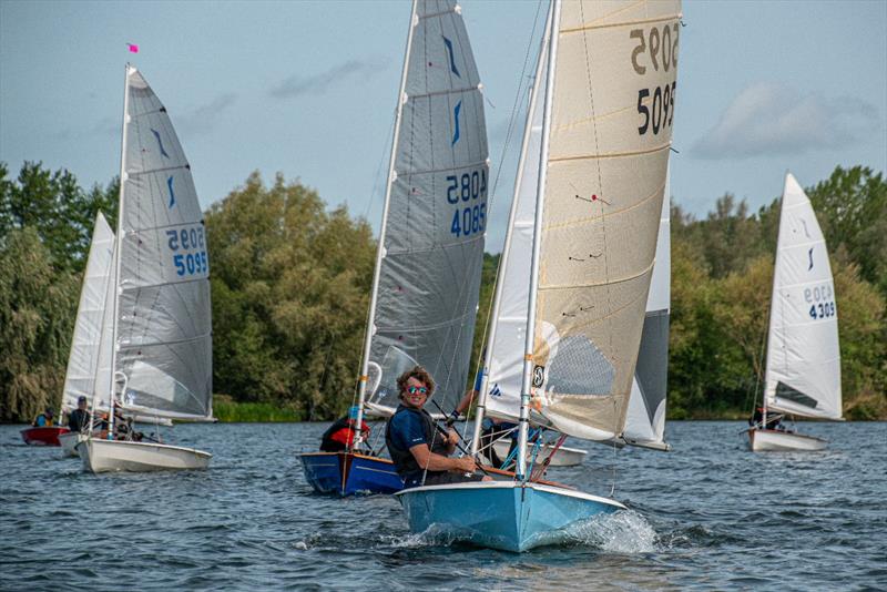 Mark Greer leading the Solo fleet - Solo and Laser Open Meeting at Middle Nene - photo © David Livingstone