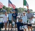 2024 Sonar World Championship  - Cdre. Katie Mithcell, Morgan Connor, Wells Connor, Jan Raymond, Drew Buttner © Noroton Yacht Club