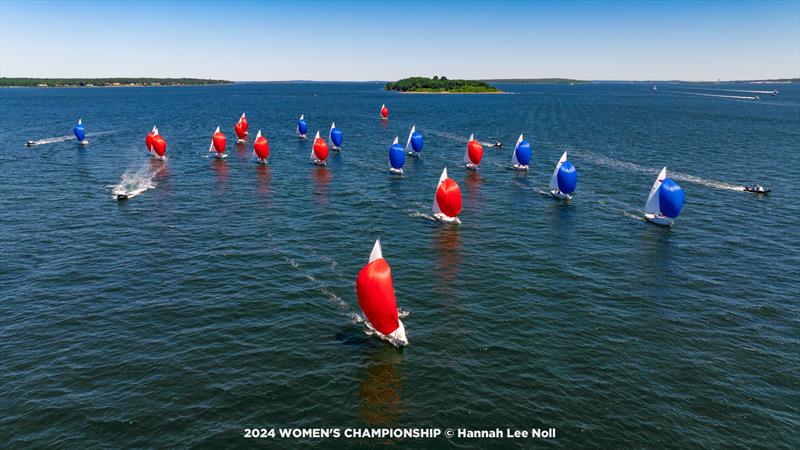 2024 Women's Championship at the New York Yacht Club photo copyright Hannah Lee Noll taken at New York Yacht Club and featuring the Sonar class