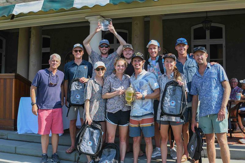 2024 Morgan Cup winning team, Newport Harbor Yacht Club photo copyright Stuart Streuli / New York Yacht Club taken at New York Yacht Club and featuring the Sonar class