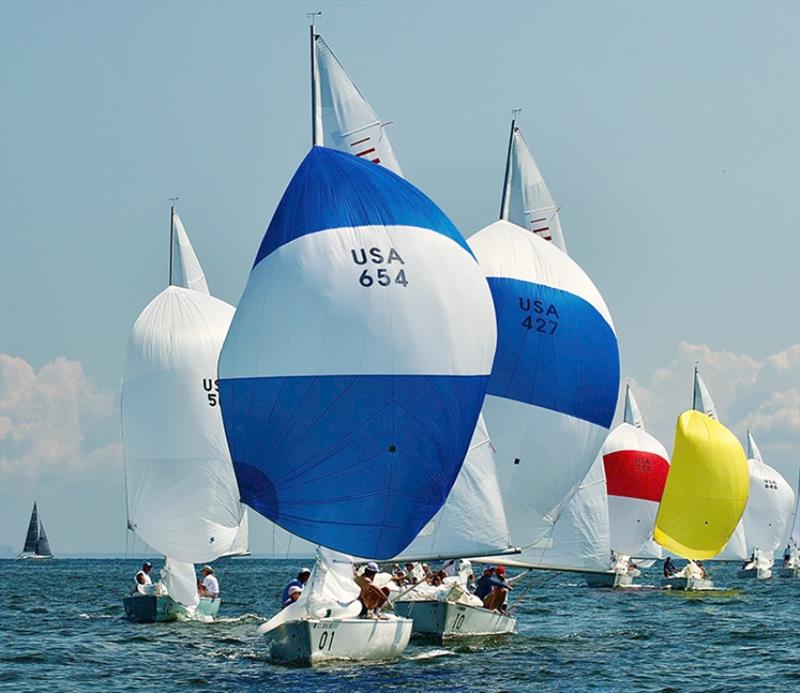 2024 Sonar World Championship photo copyright Noroton Yacht Club taken at Noroton Yacht Club and featuring the Sonar class