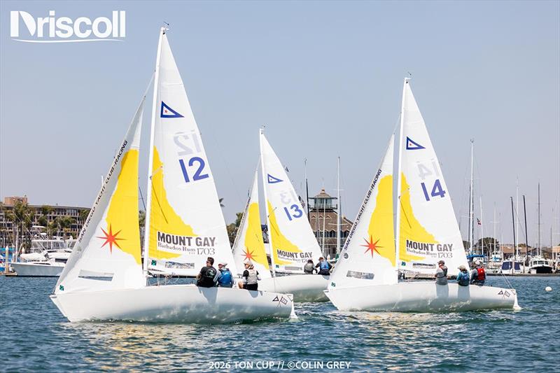 Ton Cup racing during the Yachting Cup 2026 at San Diego Yacht Club - photo © Colin Grey