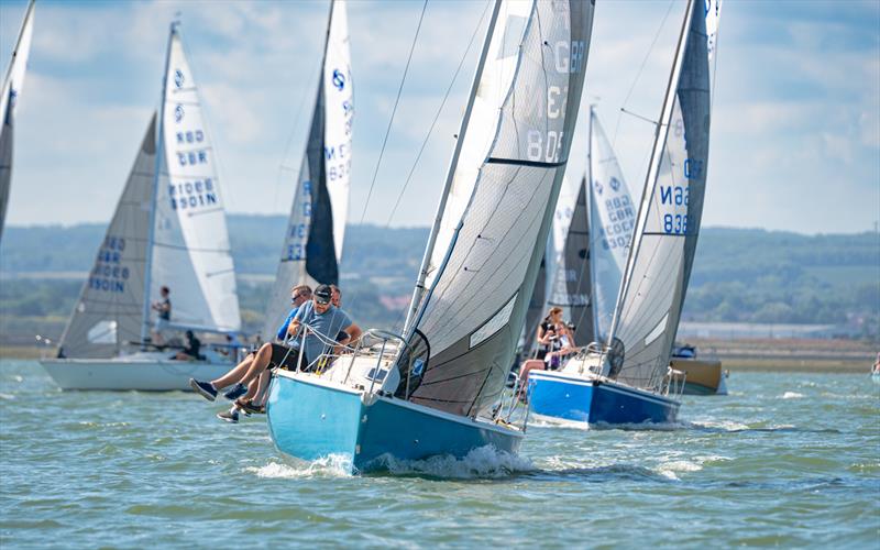 Medway Yacht Club Keelboat Regatta photo copyright Paul Babington taken at Medway Yacht Club and featuring the Sonata class