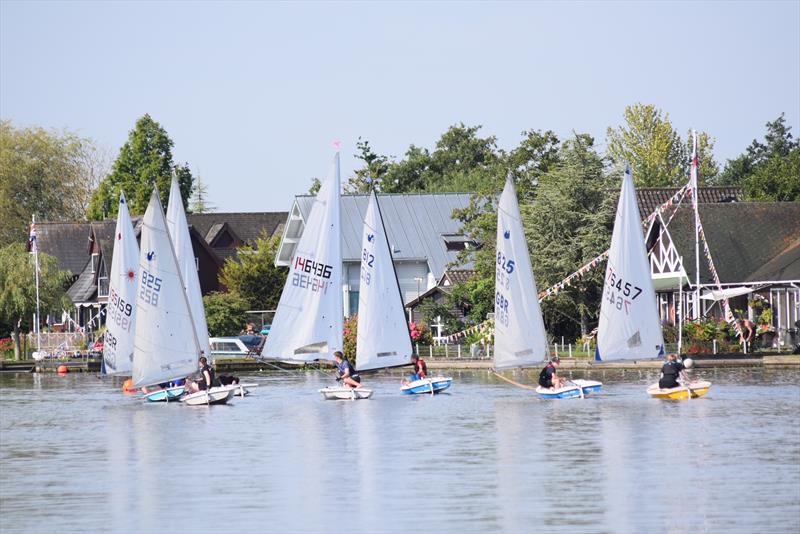 Horning Sailing Club Regatta Week 2024 photo copyright Holly Hancock taken at Horning Sailing Club and featuring the Splash class