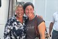 Jo Tribe and Sue Hardy win first all-female team at the Squib East Coast Championship at Royal Burnham YC &copy; RBYC