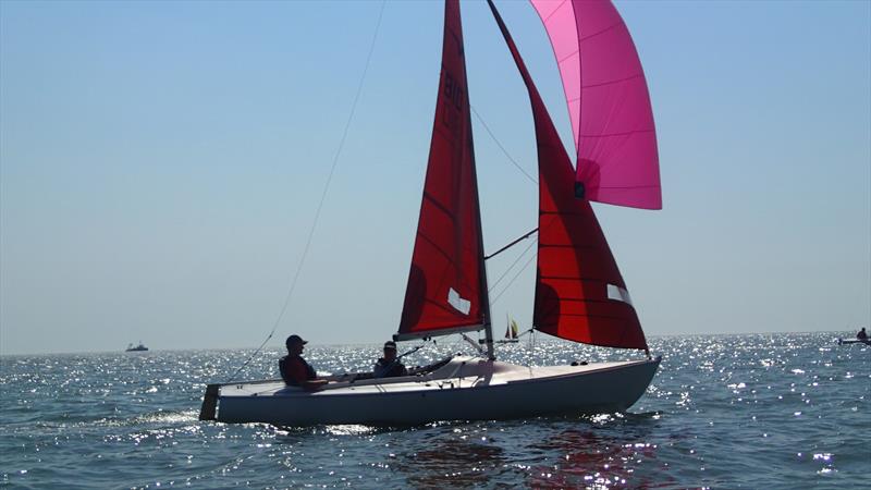 Squib East Coast Championships at the Royal Norfolk & Suffolk Yacht Club photo copyright Chris Jordan taken at Royal Norfolk & Suffolk Yacht Club and featuring the Squib class