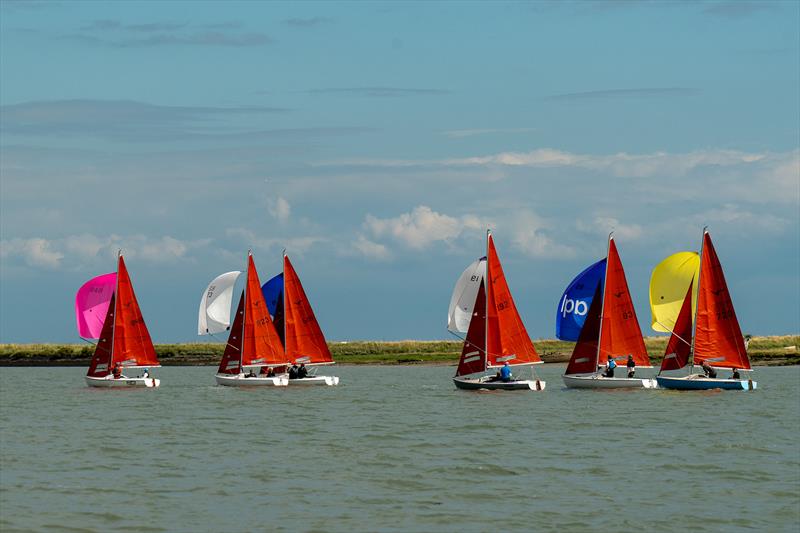 On the river Crouch during the Squib class Jimmy Starling Trophy at Burnham photo copyright Petru Balau Sports Photography / sports.hub47.com taken at Burnham Sailing Club and featuring the Squib class