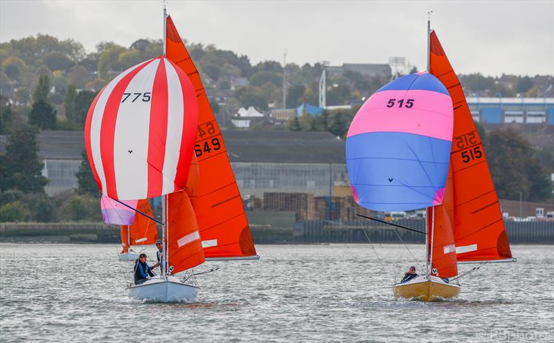 Medway Yacht Club Keelboat Regatta photo copyright Paul Babington taken at Medway Yacht Club and featuring the Squib class