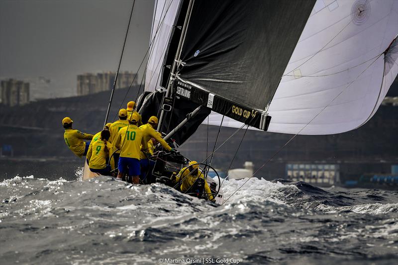 SSL Gold Cup Semi-Finals: SSL Team Brazil photo copyright Martina Orsini / SSL Gold Cup taken at Real Federación Canaria de Vela and featuring the SSL47 class