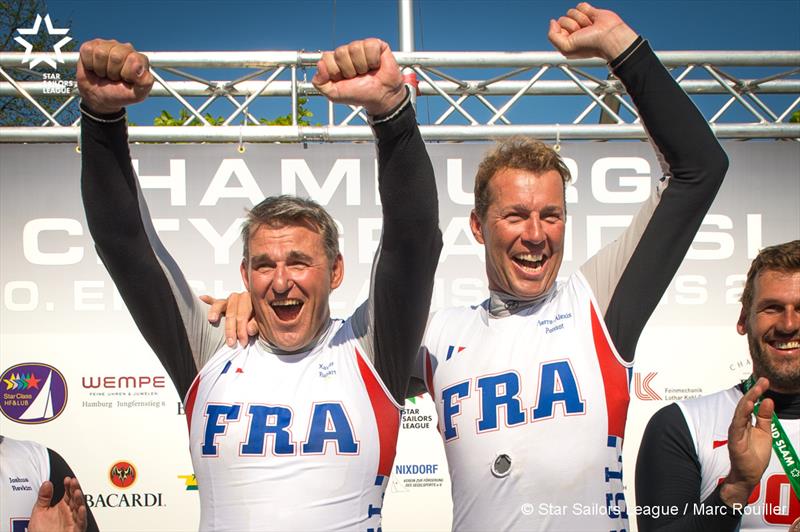 Xavier Rhobart & Pierre-Alexis Ponsot win SSL City Grand Slam: Hamburg photo copyright Marc Rouiller / SSL taken at Norddeutscher Regatta Verein and featuring the Star class